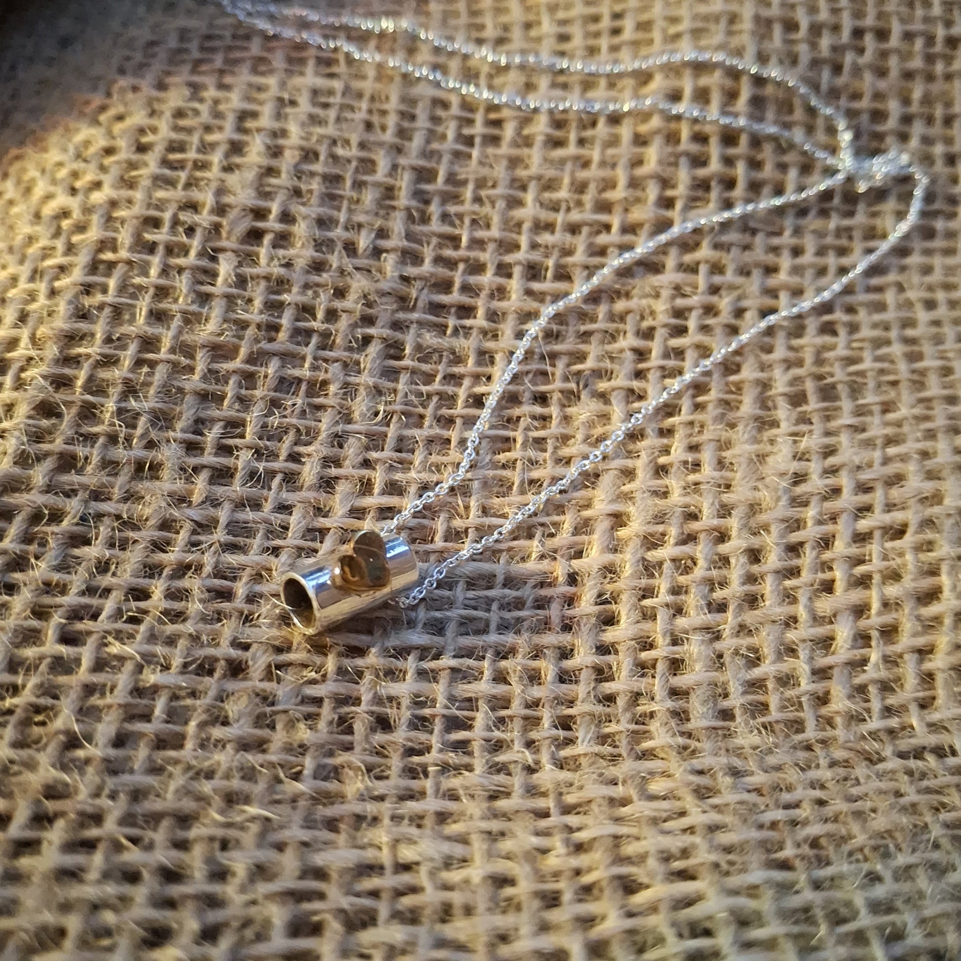 Heart on your sleeve necklace