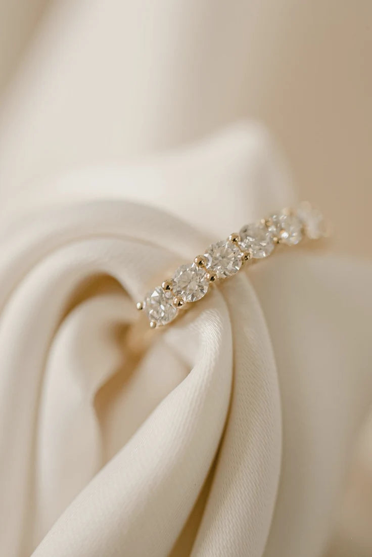 Half eternity ring