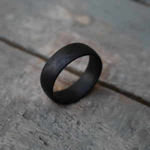 8mm D shape carbon fibre band
