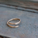 Fold over ring