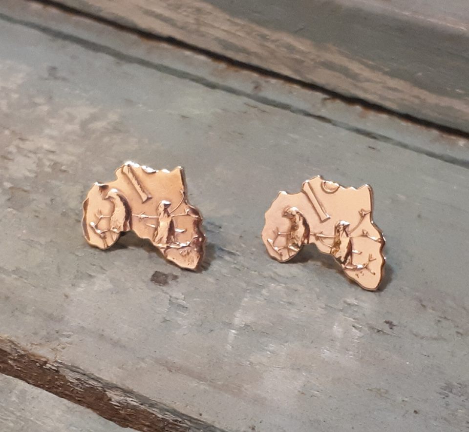 1c Africa studs